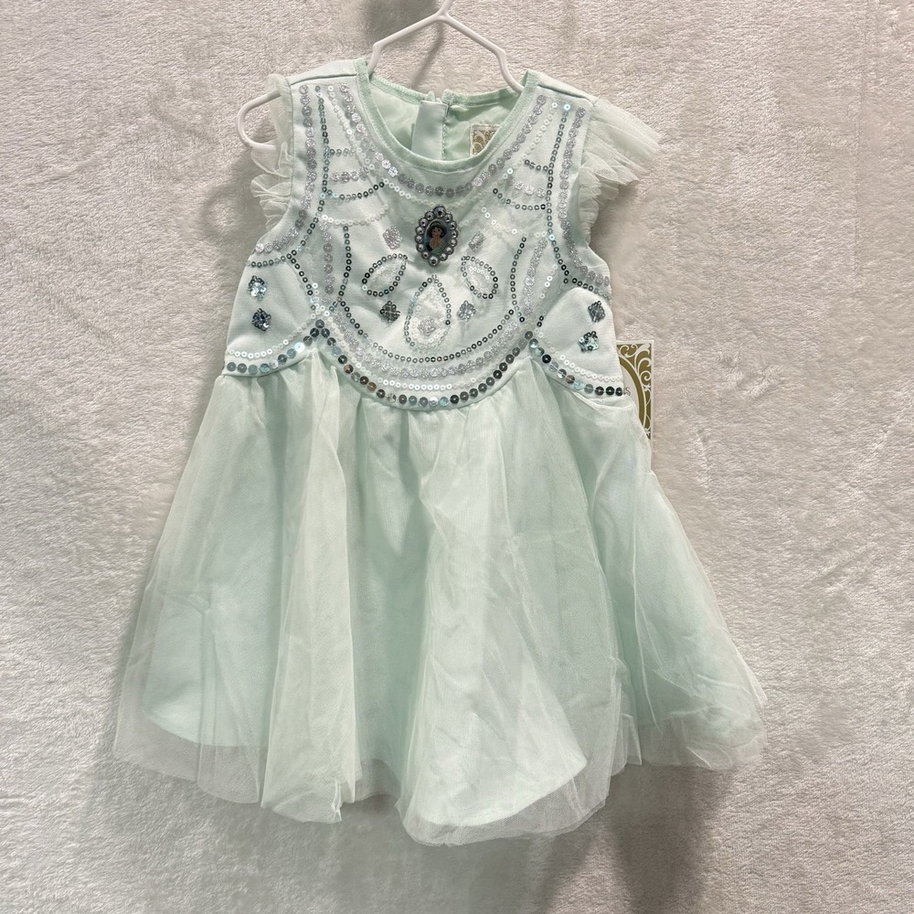 Disney Store Boutique Princess Jazmine Dress Up Costume Toddler Size 3 Cosplay